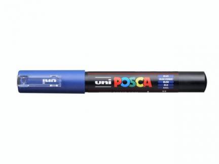 Paint marker Uni Posca PC-1M blue 0,7mm