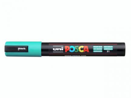 Paint marker Uni Posca PC-5M emerald green 1,8-2,5mm