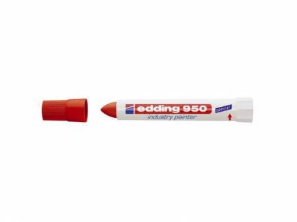 Marker Edding 950 permanent rød 10mm