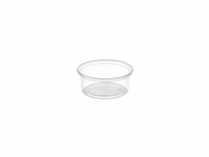 Plastbakke PP Delipack rund Ø101x37mm 200ml 1000stk/kar