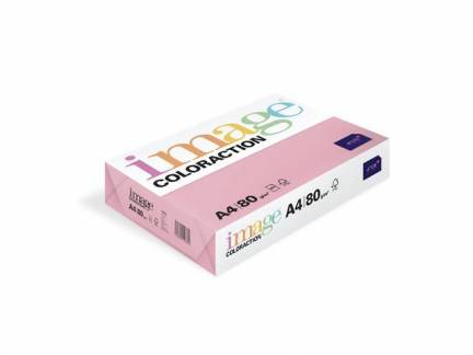 Kopipapir Image Coloraction A4 80g Coral Mid Pink 500ark/pkt