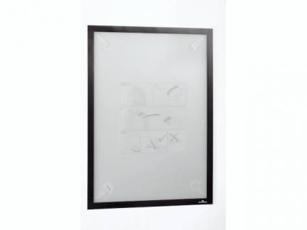 Magnetlomme, Durable Duraframe Wallpaper A3, sort kasse a 6 pakker