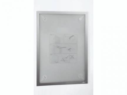 Magnetlomme, Durable Duraframe Wallpaper A3, metallic kasse a 6 pakker