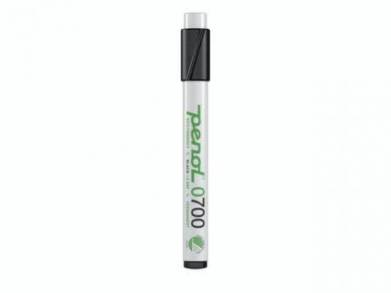 Marker Penol 0700 sort 1,5mm rund spids permanent