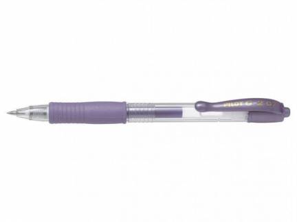 Gelpen Pilot metallic violet BL-G2-7 stregbr. 0,4mm