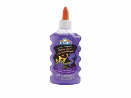 Skolelim Elmer´s glitter lilla 177ml