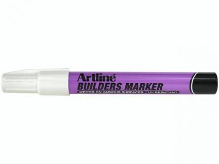 Marker Artline EKPR-BDM hvid håndværker 2stk/blister