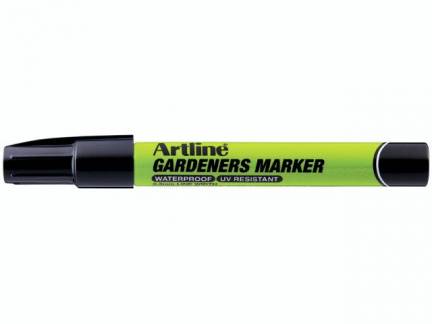 Marker Artline EKPR-GDM sort garden 2stk/blister