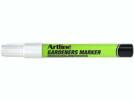 Marker Artline EKPR-GDM hvid garden 2stk/blister