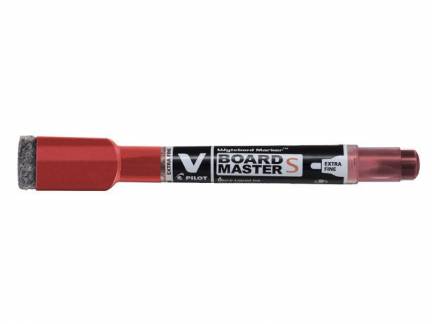 Marker Pilot V-Boardmaster S EF rød 1.3mm stregbredde