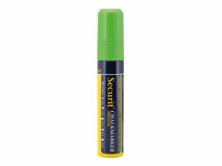 Chalkmarker Securit Original grøn 7-15mm blok spids