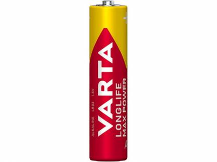 Batteri Varta Longlife Max Power AAA 8stk/pak blister