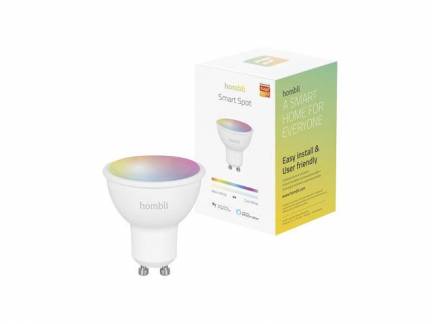 Smart spot 5W (GU10) Hombli hvid og farve RGB/CCT