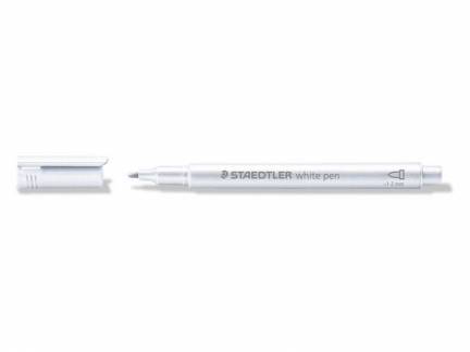 Marker STAEDTLER 8323 hvid vandbaseret