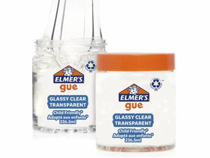 Slim Elmer's Gue 236ml klar færdigblandet slime