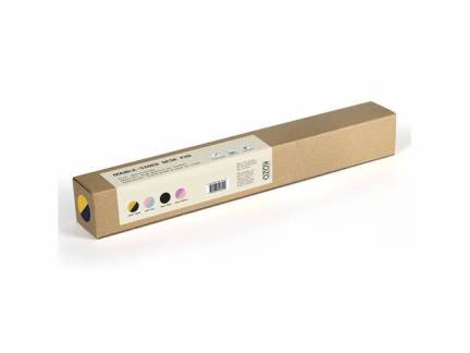 Skriveunderlag  KOZO 90x43cm sort/sort