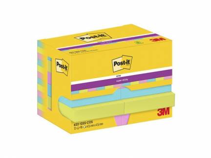 Post-it blok Super Sticky Cosmic 47,6x47,6mm 12blk