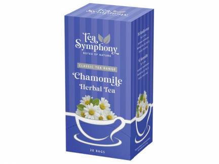Te, Symphony Type 1, fyldningsvægt: 40, Chamomile pakke a 20 stk
