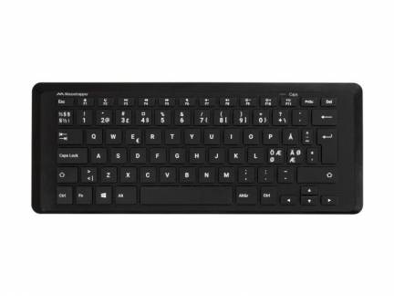 Tastatur Mousetrapper Type Mini sort kablet