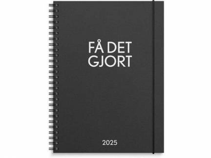 Få det gjort A5 ugekalender 2025 