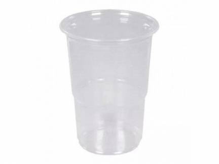 Plastikglas blød 0,5l PP øl 50stk/ps