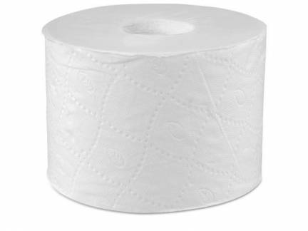 Toiletpapir Jumbo, Tork, Universal Optiserve, 2 lag, hvid 93mm x 94.30m, æske a 24 ruller FSC Recycled Credit