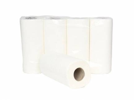 Clean Line, virgen fibers, 2 lag, Papir white x 16.00m, 1 stk