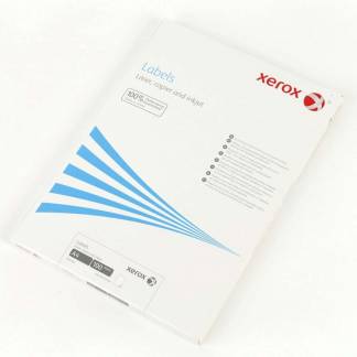 Xerox multietiketter ark 33UP 25x70mm permanent