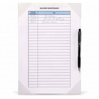 Selvkl&aelig;bende lommer, BNT Kang Easy Write, 220x305x7mm, A4, hvid pakke a 2 stk