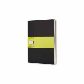 Notesbog, Moleskin Cahier, ulinjeret sort