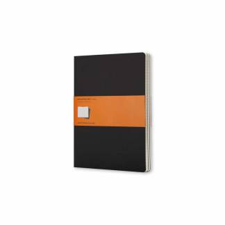 Notesbog, Moleskin Cahier, linjeret sort