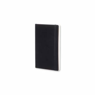 Notesbog, Moleskin Classic, ulinjeret sort, 130x210mm