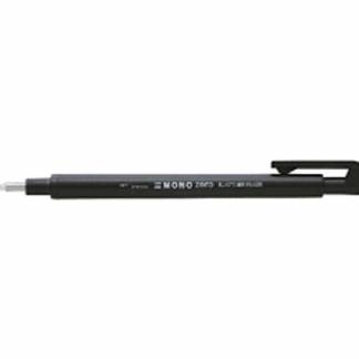 Tombow Viskel&aelig;der pen MONO Zero &oslash;2,3mm sort