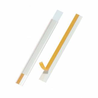 Hyldeforkant, Durable Scanfixx200x20mm selvkl&aelig;bende, st&aring;l pakke a 50 stk