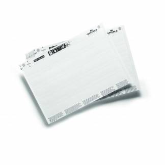 Indstik, Durable 175x260, Refill 200x20mm, hvid pakke a 100 stk