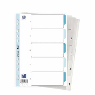 Register, Elba, A4,210x297mm, hvid