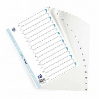 Register, Elba, A4,210x297mm, hvid