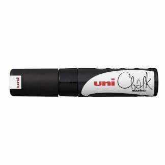 Chalkmarker, Uniball Ocean care, PWE-5K 1,8-2,5MM, Rund spids, sort, 40157046
