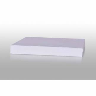 Folia Karton Play Cut, White, Ubestr&oslash;get 180g/m2 210mm x 297mm, A4, Smal bane pakke a 100 ark