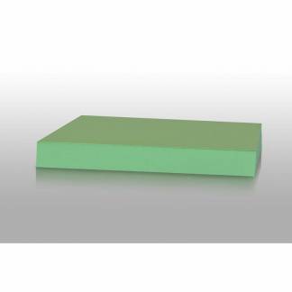 Folia Karton Play Cut, gr&aelig;sgr&oslash;n Ubestr&oslash;get, 180g/m2 210mm x 297mm, A4, Smal bane pakke a 100 ark
