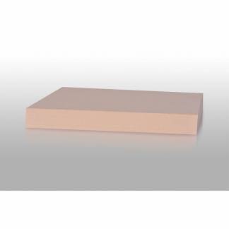 Folia Karton Play Cut, sandbrun Ubestr&oslash;get, 180g/m2 210mm x 297mm, A4, Smal bane pakke a 100 ark