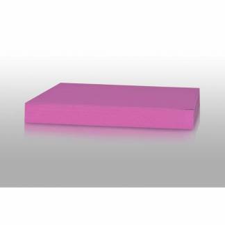 Folia Karton Play Cut, pink, Ubestr&oslash;get 180g/m2 210mm x 297mm, A4, Smal bane pakke a 100 ark
