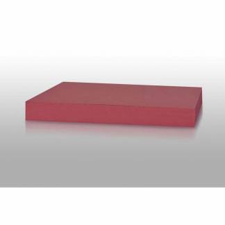 Folia Karton Play Cut, solb&aelig;rr&oslash;d Ubestr&oslash;get, 180g/m2 210mm x 297mm, A4, Smal bane pakke a 100 ark