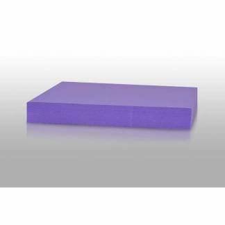 Folia Karton Play Cut, Pale Lilac Ubestr&oslash;get, 180g/m2 210mm x 297mm, A4, Smal bane pakke a 100 ark