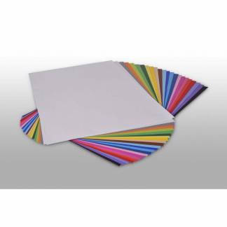 Folia Karton Play Cut, assorteret Ubestr&oslash;get, 180g/m2 210mm x 297mm, A4, Smal bane pakke a 100