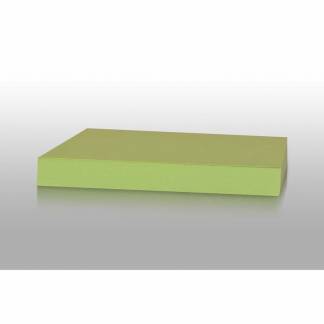 Folia Karton Play Cut, Light Green Ubestr&oslash;get, 180g/m2 420mm x 600mm, Smal bane pakke a 100 ark