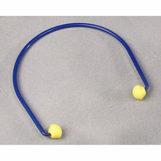 &Oslash;repropper, With hanger, afledende skum bl&aring;/gul, pakke a 10 stk