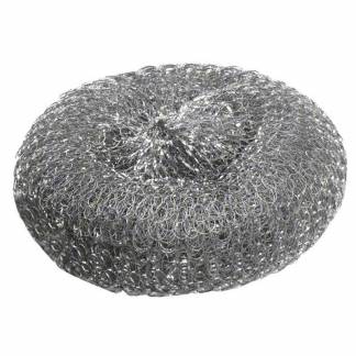 Spiralsvamp, Galvaniseret, rustfrit st&aring;l metallic grey, 60g/m2, pakke a 10 stk palle a 18 kartoner