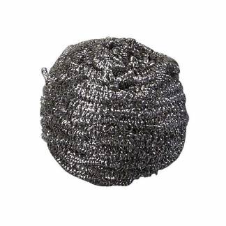 Spiralsvamp, Stainless steel rustfrit st&aring;l, metallic grey, 60g/m2 pakke a 10 stk palle a 2880 stk