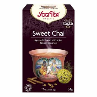 Te, BKI Yogi, Sweet Chai, pakke a 17 stk &oslash;kologisk
